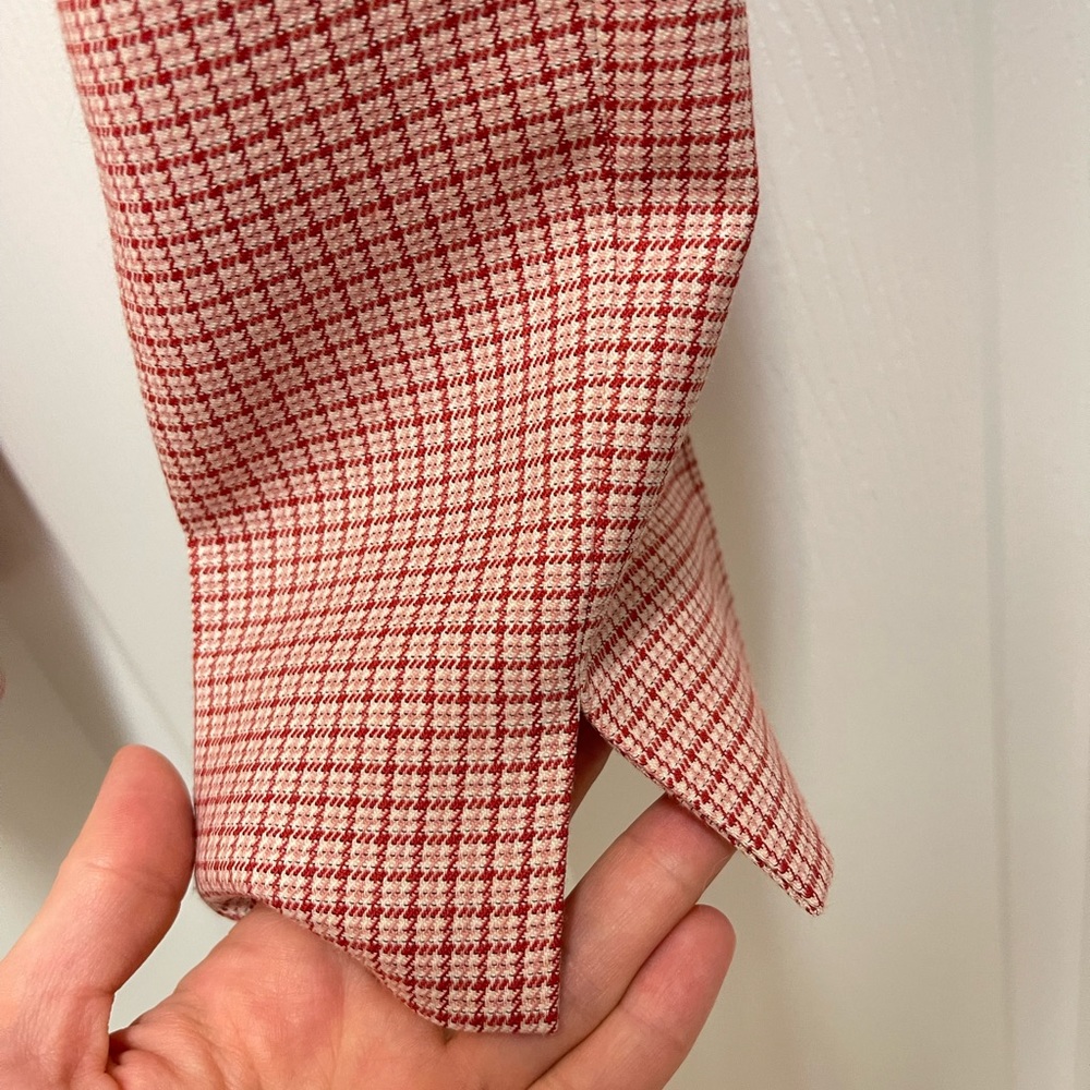 Cefinn Red Pattern Dress Pants - Picture 3 of 11